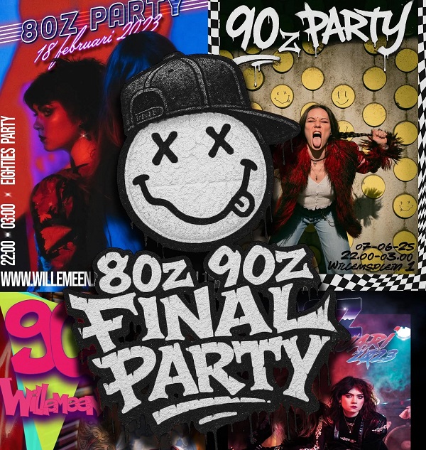 Willemeen 80's 90's party Arnhem 