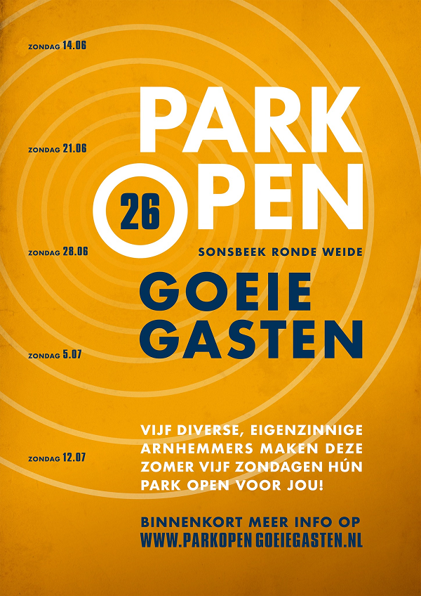 Park Open Goeie Gasten Sonsbeek Ronde Weide 2026 Arnhem 