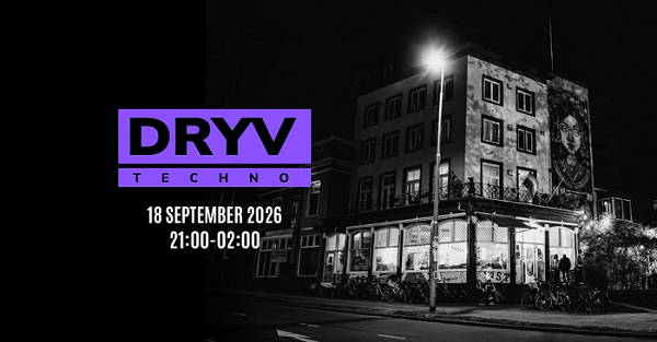DRYV Techno Cafe Bosch Arnhem 2026-09-18